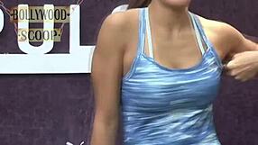 jacqueline fernandez intense workout exercise routine
