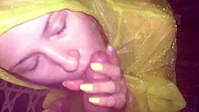 Horny girlfriend deepthroats cock in shower then takes facial cumshot