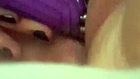 bbw spreads wide for quick toy insertion in her dripping wet pussy, you in?