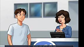 Huge Tits Stepmom Fucked Hard!