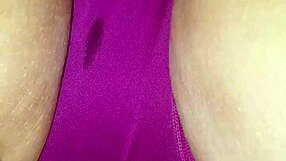 i spread my lips wide open during sensual panties massage session