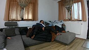 omg watch this curvy milf goddess masturbate in lingerie and slap her huge ass!