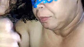 Latina Bombshell Deepthroats for Huge Facial Cum Gulp Explosion!