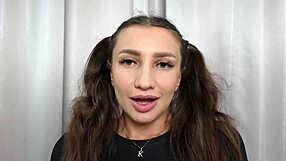 Cute GF Jerks Friends Huge Cock Balls Deep Then Swallows Massive Cumshot.