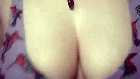 Holy Shit! Chubby Big Ass Tattoo Babe Teases in Pajamas Then Squirts Hard!