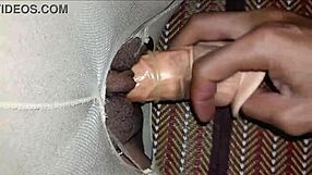 i pop schoolgirl's virgin pussy with dildo and cock