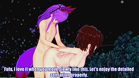 abby meets protagonist-kun and they switch roles in a playful shemale encounter