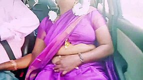 Indian Saree Housewife Dirty Talks Driver Into Car Rimjob Tits Fuck