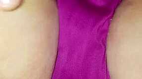 i spread my lips wide open during sensual panties massage session