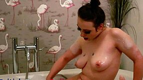 Curvy British Teen Dildos Big Tits in Bath