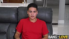 Blonde stepmom Jordan Maxx rides cowgirl swallows cum it's ok i'm your stepmom