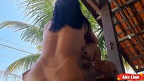 hot babe convinced me to pay for tight ass anal fuck