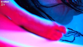 lesbian foot fetish threesome turns bathtub into wet ass worship orgy