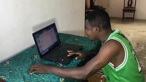 hardcore pounding with my hot computer teacher's massive black cock was insane