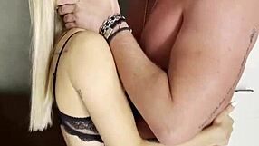 Brutally slamming curvy college blonde's juicy pussy hard by me on camera