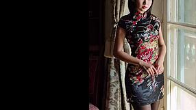 helene tw's chinese dress jerk off challenge stirs my deepest urges part 4