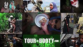 Muslim Prostitute Sucks American Big Dick Deep