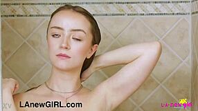 i showered with cute teen blonde now i wanna fuck her petite body daddy