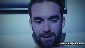 curvy ebony babe savors every inch of vanilla cock