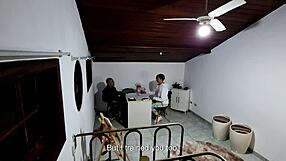 Seduced Student Spreads Legs On Teacher's Desk For Doggystyle Pussy Pounding And Ass Lick