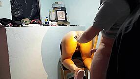 Watch Mauricio's big ass Venezuelan wife get doggystyle pounded by huge cock!