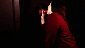 wanna watch this student slut deepthroat cock at the gloryhole and swallow every drop?