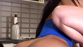 Three perfect lesbians licking wet pussies turn foursome with hard cock pounding