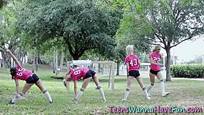 Hot 18+ Teens Sluts Pounded by Monster Cocks at Party