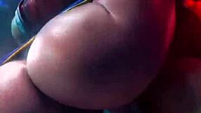 Chun-Li PUSSY POUNDED While C-Viper RIDES COCK in Wild DP Compilation!