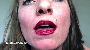 Wanna sniff my super hairy armpits then watch me apply red lipstick?