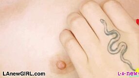 lovely brunette beauty strips revealing her petite figure in hot casting interview