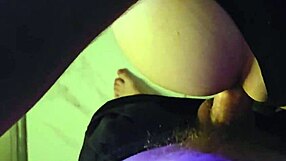 petite teen moans loud in kitchen dress with socks 😩🔥