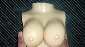 A dolly winces in pain yet craves my cock stretching her tiny tight vagina deep