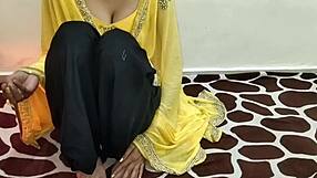 Stepsis screams as stepbro rams her tight desi pussy raw!