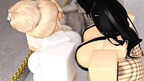 Naughty Blonde and Brunette Friends Ride His Cock Wildly Together!