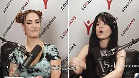 we're just clowns here so jerk it to us ana foxxx alison rey yhivi reagan foxx!