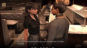 big tits bounce wildly during intense gaming fuck session