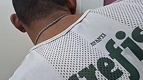 Hot sister-in-law showers naked, begs for my huge cock