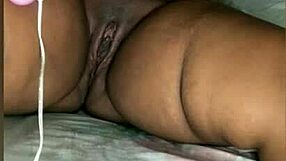 Brazilian wife masturbates massage vibrator christmas eve husband delay