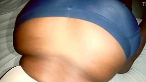 can her massive fat ass and huge tits take heavy pounding in tight pussy fuck?