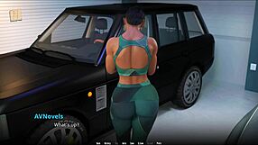 big tits bounce wildly during intense gaming fuck session