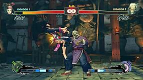 Nude Prank Turns into Street Fighter 4 Online Combat Mod