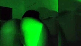 morena safada strips teasing in the dark bedroom ripping clothes