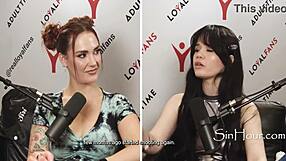 we're just clowns here so jerk it to us ana foxxx alison rey yhivi reagan foxx!