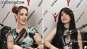 we're just clowns here so jerk it to us ana foxxx alison rey yhivi reagan foxx!