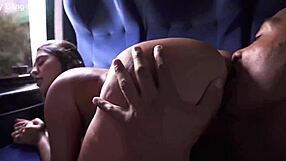 how's this tight teen ass surviving monster cock destruction in bang van?