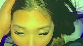 back room crazy hot sloppy blowjob and fucking slutty asian pov missionary