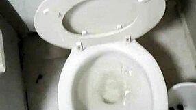 nude model showers after piss from her naughty picture session