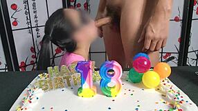 happy 18th birthday to my cute pigtail cheating japanese student sucking cock sans boyfriend!!