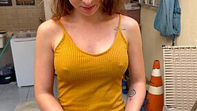 hey cunhada, you love sucking my rola with dirty talk and cumshot facial outdoors